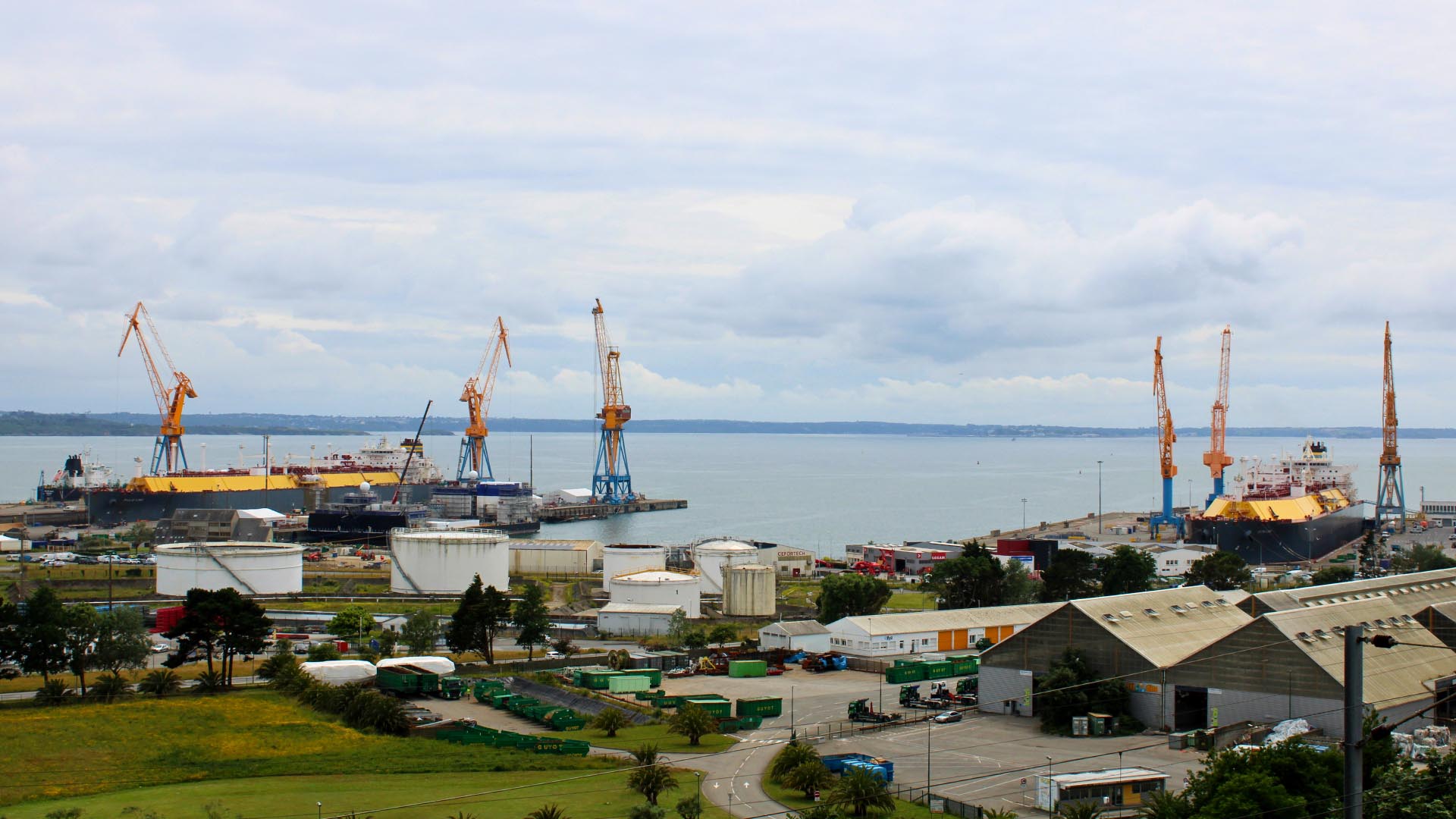 LNG KITA of TMS CARDIFF GAS carried out drydock repairs at DAMEN BREST SHIPYARD during May-June  2024 and LNG PALU of TMS CARDIFF GAS carried out drydock repairs at DAMEN BREST SHIPYARD during June 2024